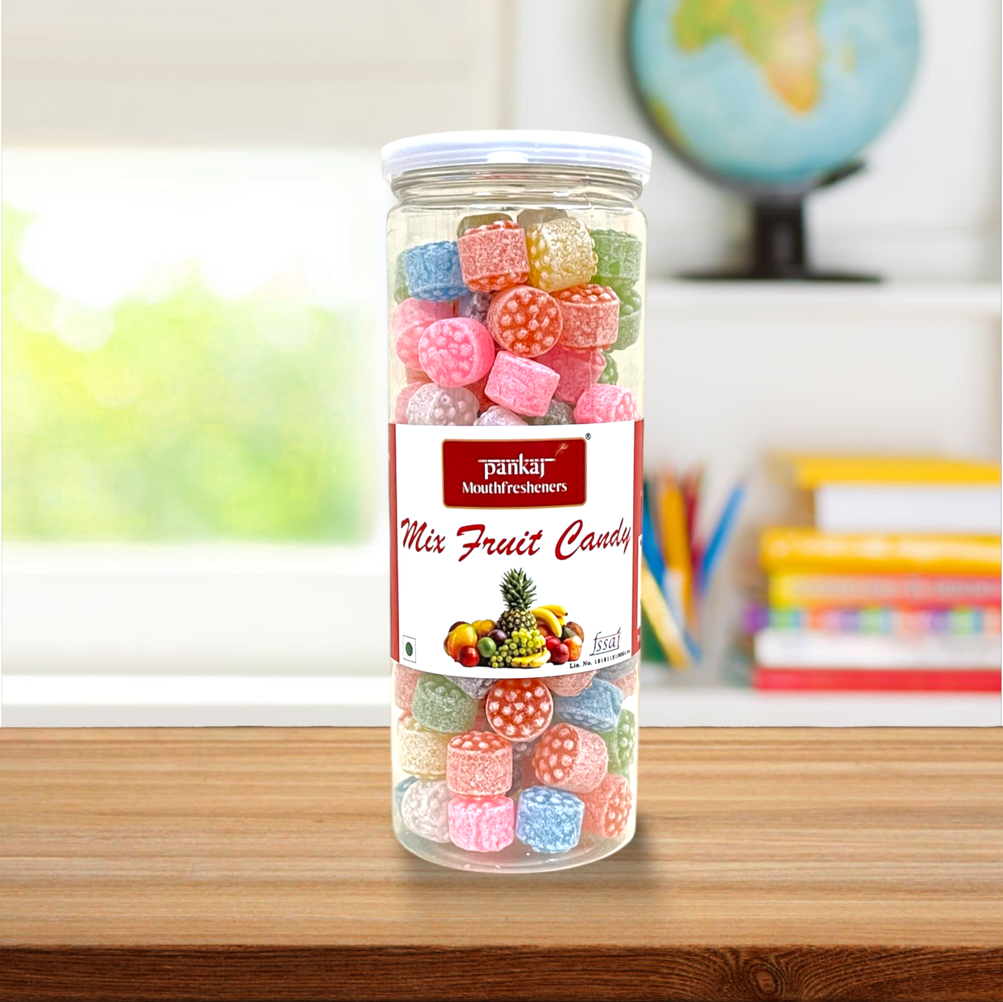 Mix Fruit Candy Can Pack 210gm