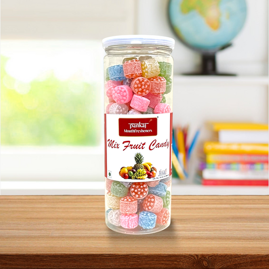 Mix Fruit Candy Can Pack 210gm