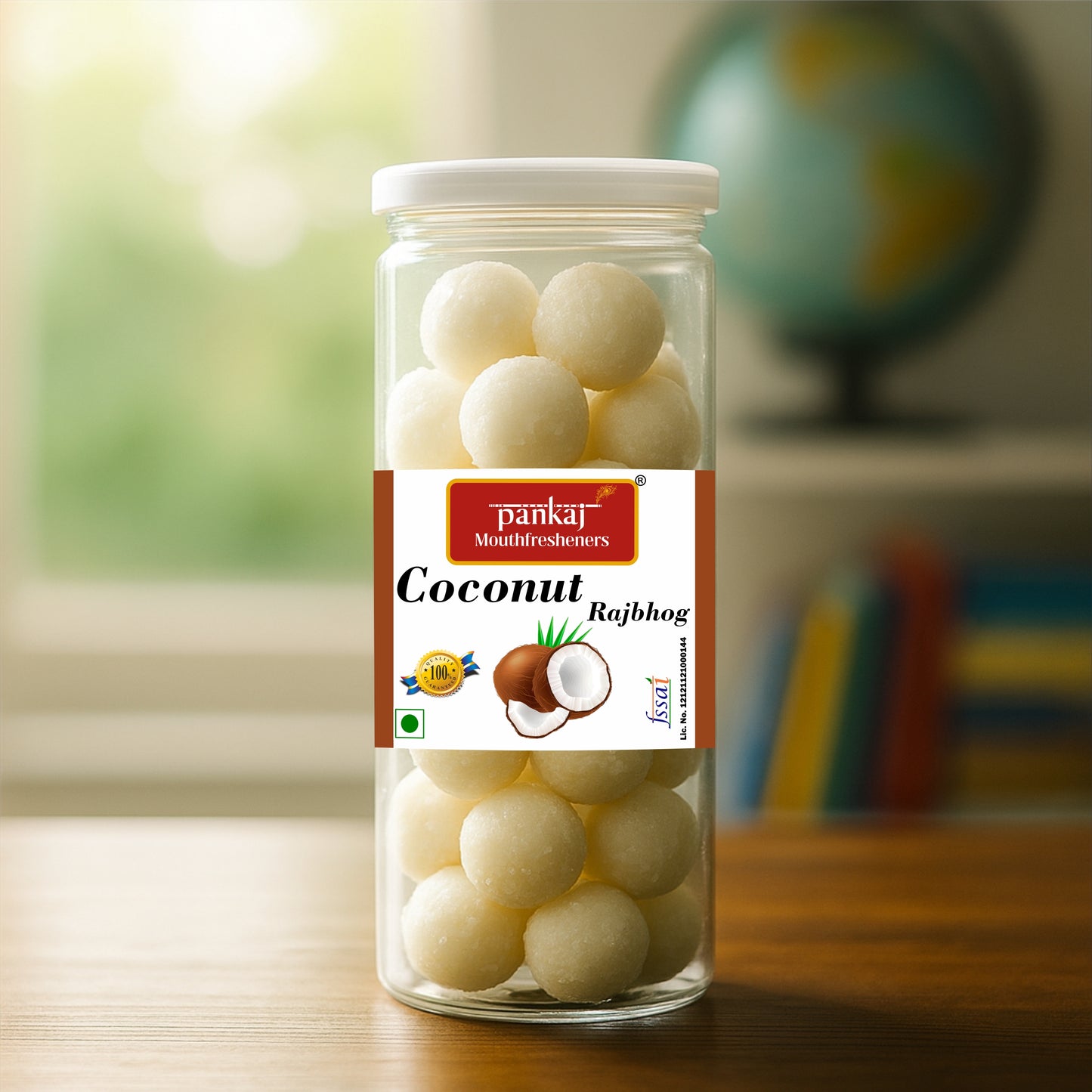 Coconut Rajbhog Can Pack 180gm