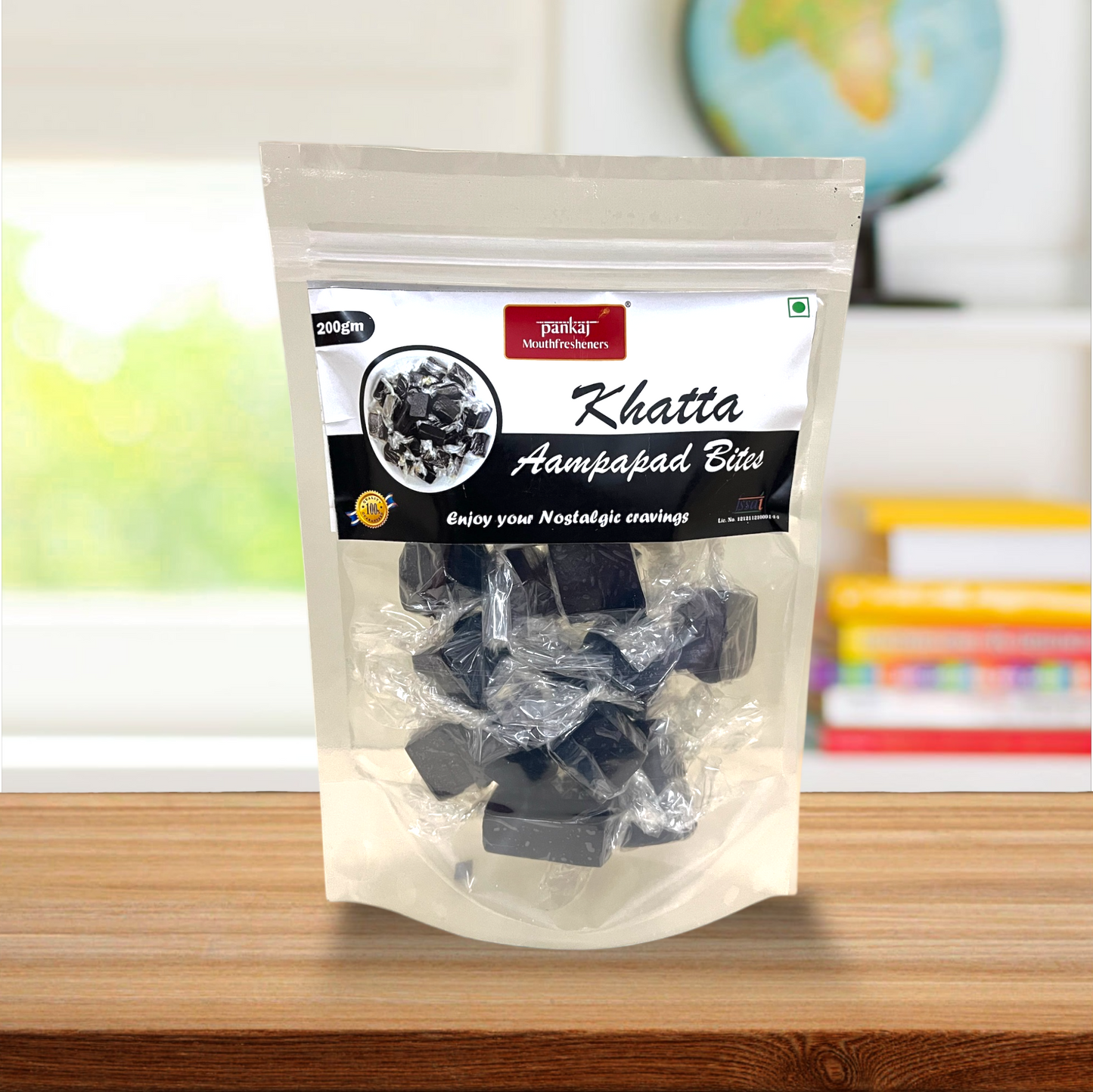 Khatta Aam papad bites 200g each ( Pack of 2 )