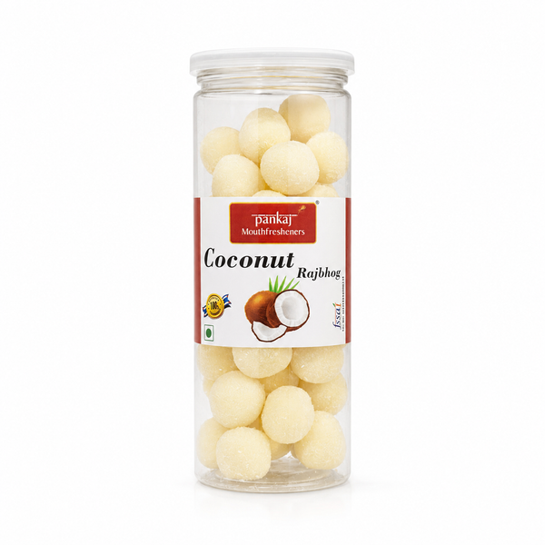 Coconut Rajbhog Can Pack 180gm