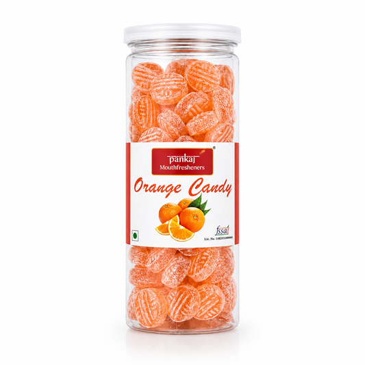 Orange Candy Can Pack 210gm