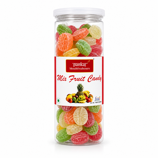 Mix Fruit Candy Can Pack 210gm