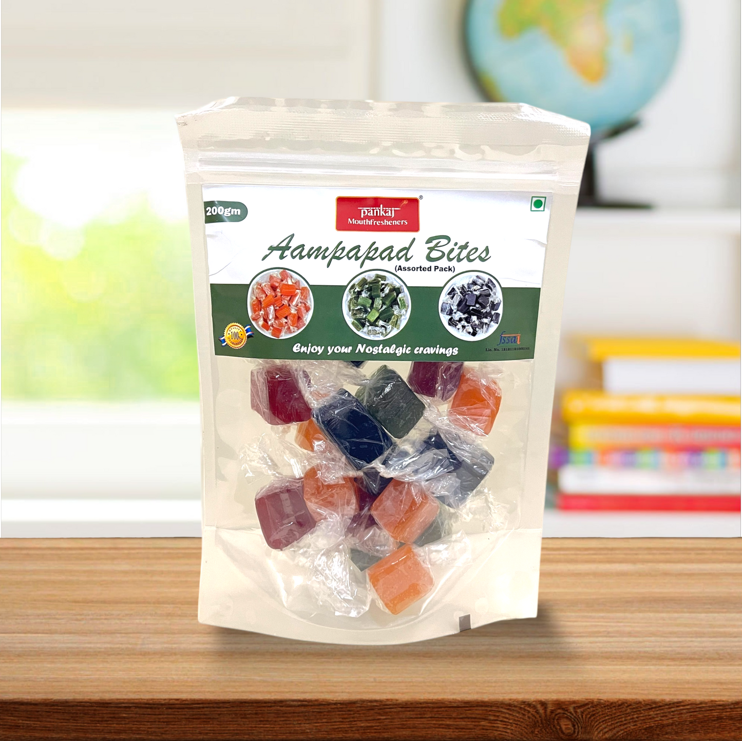 Assorted Aam Papad Bites 200g each (Pack of 2)