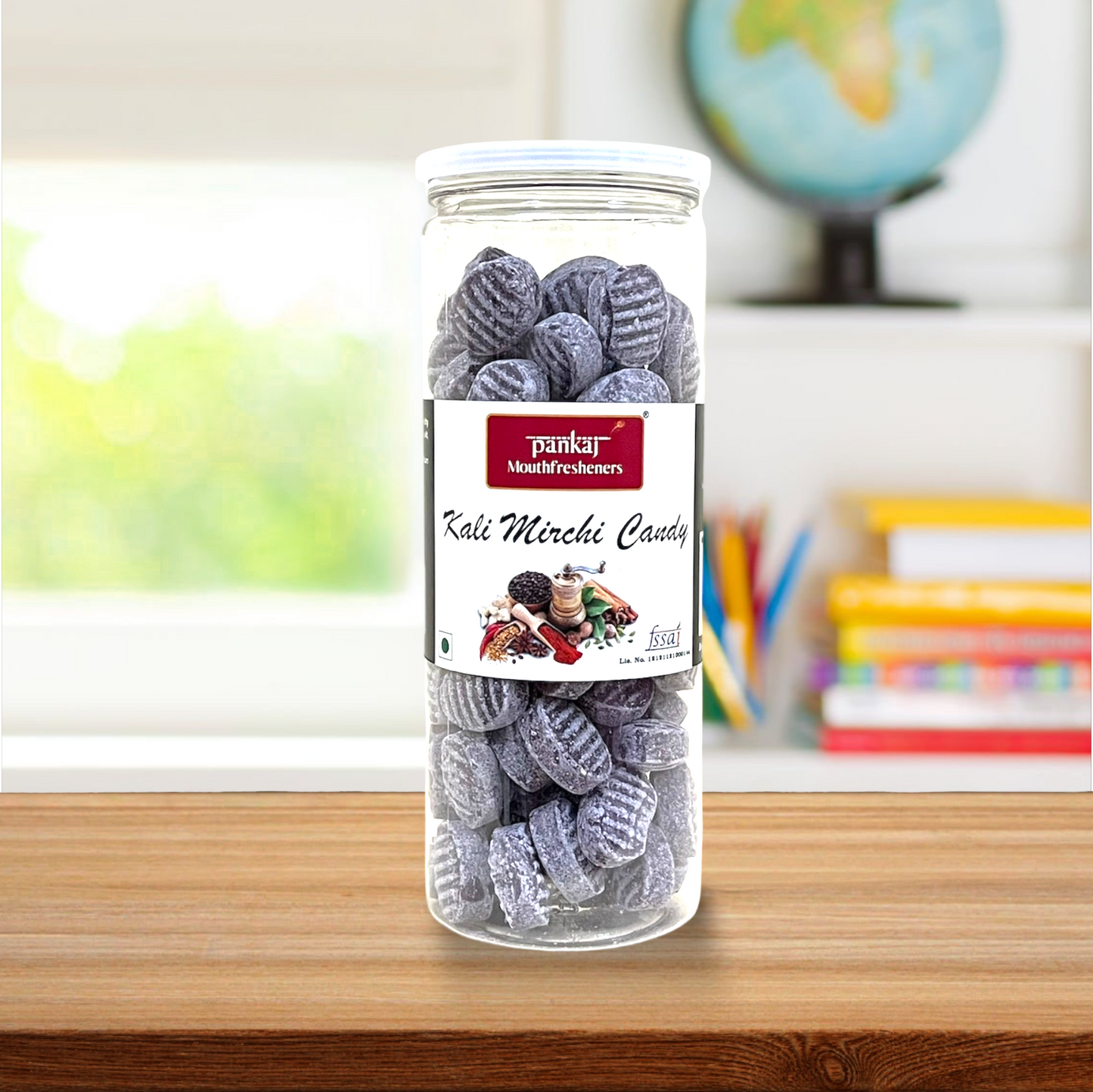 Kali Mirchi Candy Can Pack 210gm